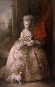 Thomas Gainsborough Queen Charlotte (mk25) oil painting reproduction
